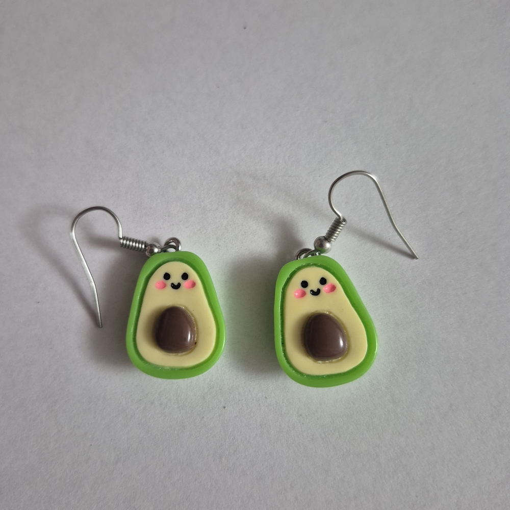 Cute Avocado Earrings